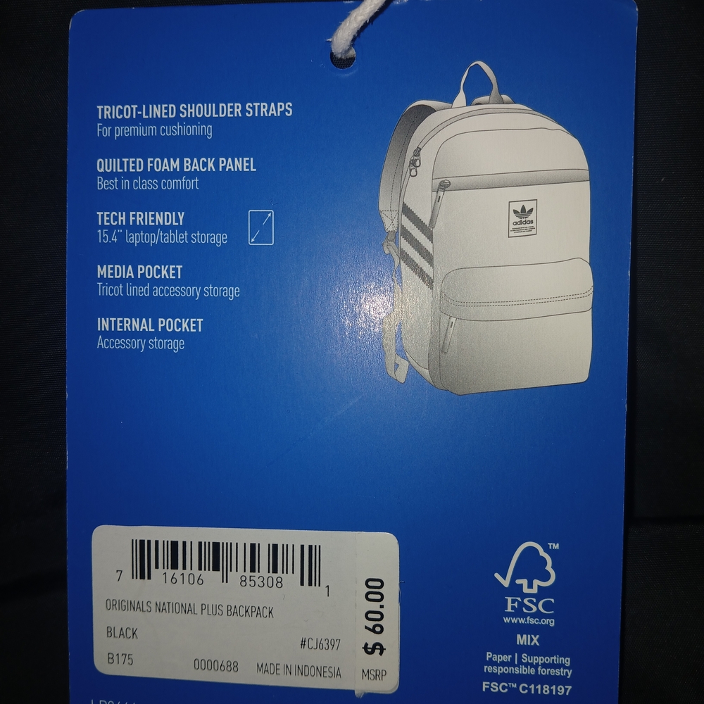 Adidas Backpack - Picture 6 of 6